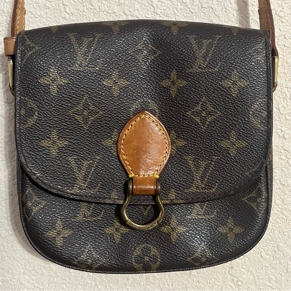 Louis Vuitton Monogram Canvas Small Saint Cloud Crossbody Bag - Picture 3 of 17